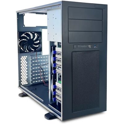Fantec AT-835-3525 Caso PC - Supporta Vari Schede Madri Fantec AT-835-3525 Caso PC - Supporta Vari Schede Madri
