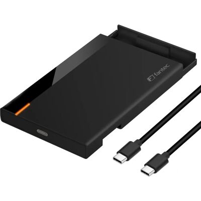 Fantec PL-25U31 SATA SSD Gehäuse - Schwarz - Unterstützt 2,5-Zoll SATA SSDs Fantec PL-25U31 SATA SSD Gehäuse - Schwarz - Unterstützt 2,5-Zoll SATA SSDs