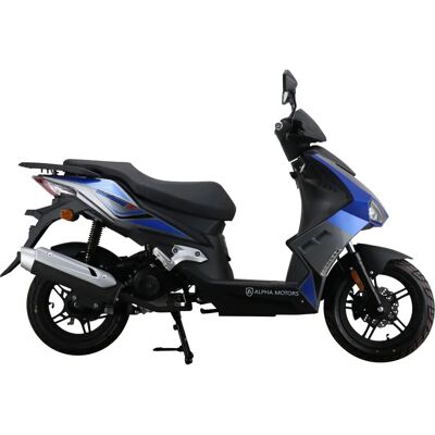 ALPHA MOTORS Mustang FI - Sportliches Blau 25 km/h Motorroller & Mofas ALPHA MOTORS Mustang FI - Sportliches Blau 25 km/h Motorroller & Mofas