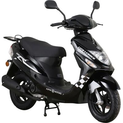 ALPHA MOTORS CityLeader - 50cm³, schwarz, sportlich - Motorroller ALPHA MOTORS CityLeader - 50cm³, schwarz, sportlich - Motorroller