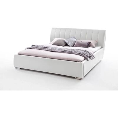 MEISE.MÖBEL Luna Weiß Polsterbett - Schlafzimmermöbel MEISE.MÖBEL Luna Weiß Polsterbett - Schlafzimmermöbel