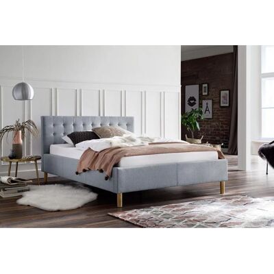MEISE.MÖBEL Malin - Blau, 140x200cm, Polsterbett - Polstered bed MEISE.MÖBEL Malin - Blau, 140x200cm, Polsterbett - Polstered bed