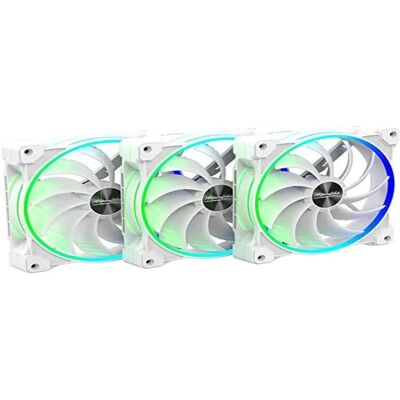 Pack Triple de Ventiladores ARGB White Wing Boost 3 - Alpenföhn Pack Triple de Ventiladores ARGB White Wing Boost 3 - Alpenföhn