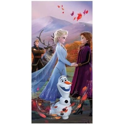 Disney Frozen Strandtuch - 70x140cm - Lila Disney Frozen Strandtuch - 70x140cm - Lila