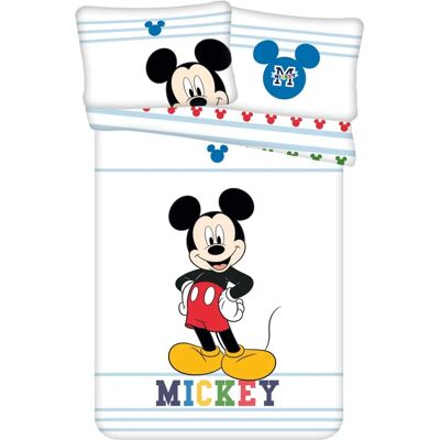 Puuvillainen peite Mickey Mouse Smile 100x135cm Puuvillainen peite Mickey Mouse Smile 100x135cm