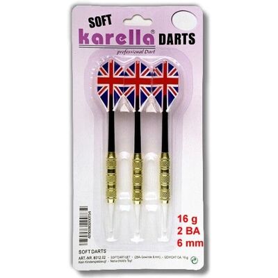 Karella Softdart - Blister-Set Dartspitzen 3 Stück - 16g Karella Softdart - Blister-Set Dartspitzen 3 Stück - 16g