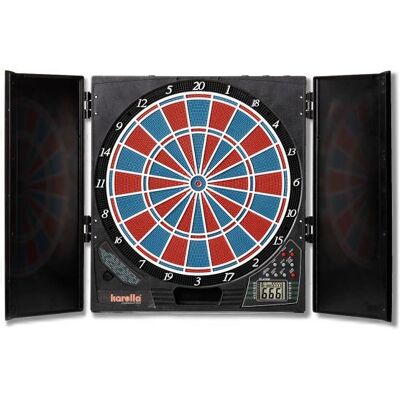 Karella CB-25 Dartscheibe - Elektronisch, 29 Spiele, LCD Karella CB-25 Dartscheibe - Elektronisch, 29 Spiele, LCD