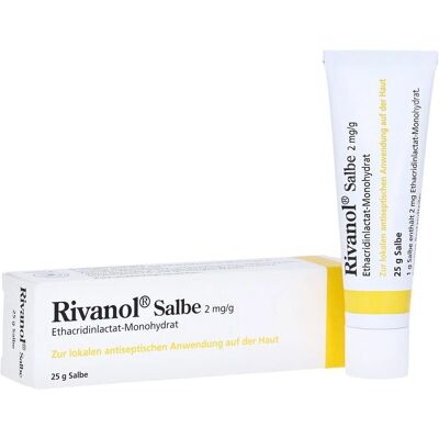 Dermapharm AG Rivanol Salbe 25 g - Antiseptikum Dermapharm AG Rivanol Salbe 25 g - Antiseptikum