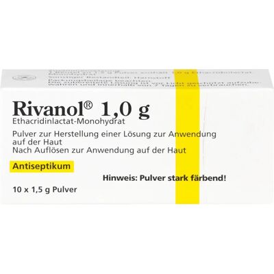 Dermapharm AG Rivanol Pulver 1,0 g - Arzneimittel Dermapharm AG Rivanol Pulver 1,0 g - Arzneimittel