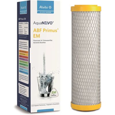 Filtro de água Alvito - ABF Primus EM - Carvão ativado de alto desempenho Filtro de água Alvito - ABF Primus EM - Carvão ativado de alto desempenho