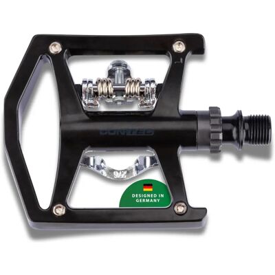 Contec Pedalen - Spade Zwart MTB Trail Systeem Contec Pedalen - Spade Zwart MTB Trail Systeem