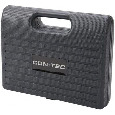 Contec Gereedschapsset - 36 Stuks - Zwart / Zilver - Fietsonderhoud Contec Gereedschapsset - 36 Stuks - Zwart / Zilver - Fietsonderhoud