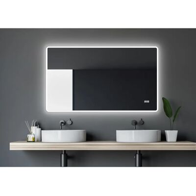 DSK Silber Sintra LED Badezimmer-Spiegel - 120x70cm DSK Silber Sintra LED Badezimmer-Spiegel - 120x70cm