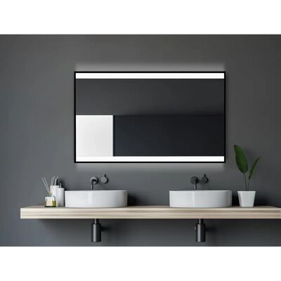 TALOS Black Shine 120x70 - Badspiegel TALOS Black Shine 120x70 - Badspiegel