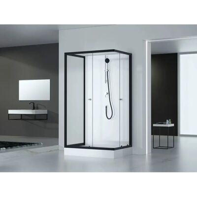 Marwell - Black White - Shower enclosure Marwell - Black White - Shower enclosure