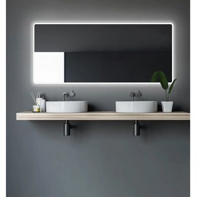 Talos Black Moon Spiegel - Badspiegel 160x70 cm LED Talos Black Moon Spiegel - Badspiegel 160x70 cm LED