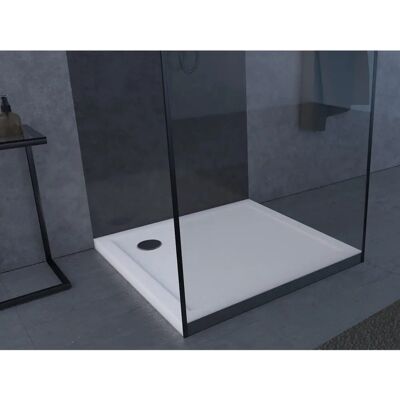 MARWELL Pedra Vasca Doccia in Acrilico Bianca 90x90cm - Vasca MARWELL Pedra Vasca Doccia in Acrilico Bianca 90x90cm - Vasca