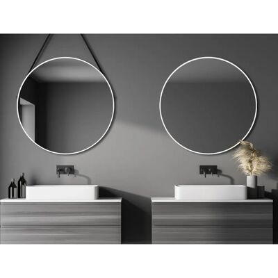 Talos 80cm Wandspiegel - Eleganter Aluminiumrahmen Talos 80cm Wandspiegel - Eleganter Aluminiumrahmen