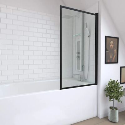 Marwell Black Edge Duschwand 75x130cm Sicherheitsglas Marwell Black Edge Duschwand 75x130cm Sicherheitsglas