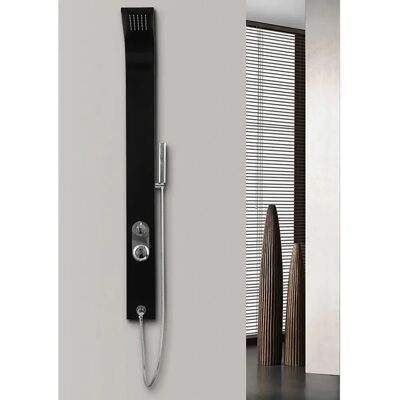 Marwell - Care - Aluminium - Schwarz - Shower Panel Marwell - Care - Aluminium - Schwarz - Shower Panel