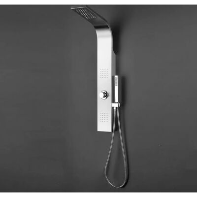Marwell - Tron - Aluminium - 150 cm - Shower panel Marwell - Tron - Aluminium - 150 cm - Shower panel