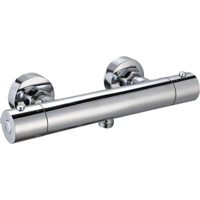 MARWELL Duschthermostat - Aufputz, Chrom, 28x7,7 cm MARWELL Duschthermostat - Aufputz, Chrom, 28x7,7 cm
