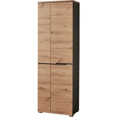 Voleo Holzschrank - Artisan Eiche & Graphit - 65cm Voleo Holzschrank - Artisan Eiche & Graphit - 65cm