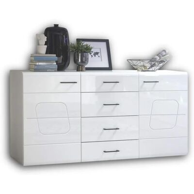 INNOSTYLE SPIRIT PLUS Weiß Hochglanz Sideboard - Sideboard INNOSTYLE SPIRIT PLUS Weiß Hochglanz Sideboard - Sideboard