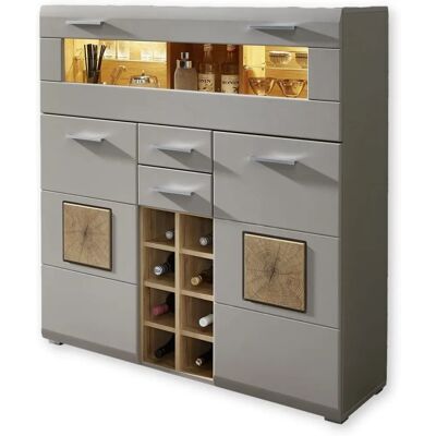 INNOSTYLE FUN PLUS II Bartisch - FSC-zertifiziert, 120cm, grau INNOSTYLE FUN PLUS II Bartisch - FSC-zertifiziert, 120cm, grau