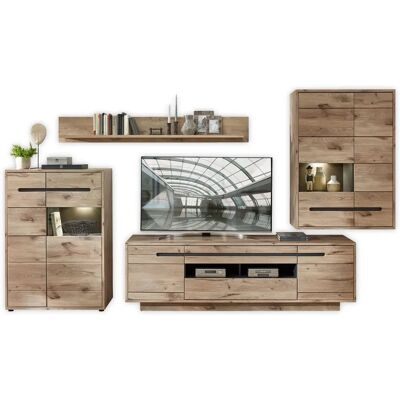 INNOSTYLE BELLANO - Holz-Wohnwand mit LED-Beleuchtung INNOSTYLE BELLANO - Holz-Wohnwand mit LED-Beleuchtung