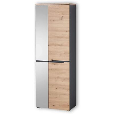 INNOSTYLE Gardrób - Kézműves tölgy, 2 db, B 65 cm x H 192 cm x T 38 cm - Wardrobe Cabinet INNOSTYLE Gardrób - Kézműves tölgy, 2 db, B 65 cm x H 192 cm x T 38 cm - Wardrobe Cabinet