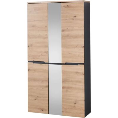 INNOSTYLE Memphis Kleiderschrank - 3 Türen, Holzoptik, Reversibler Innenraum INNOSTYLE Memphis Kleiderschrank - 3 Türen, Holzoptik, Reversibler Innenraum