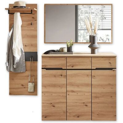 INNOSTYLE MEMPHIS Kleiderschrank-Set - Holz, 181x38x190cm INNOSTYLE MEMPHIS Kleiderschrank-Set - Holz, 181x38x190cm