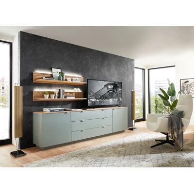 Hom`in Breite Kommode - MDF/Eichenholz - 240/77/44 cm - Kommode Hom`in Breite Kommode - MDF/Eichenholz - 240/77/44 cm - Kommode