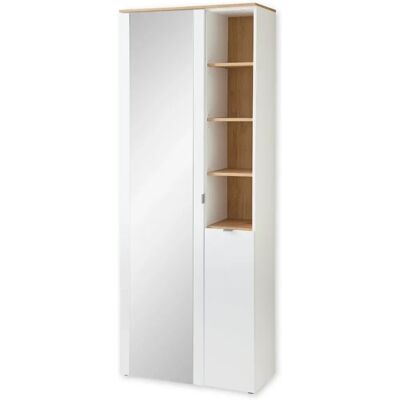 Uno Turin Kleiderschrank - Weiß, Softclose, Verstellbare Regale Uno Turin Kleiderschrank - Weiß, Softclose, Verstellbare Regale