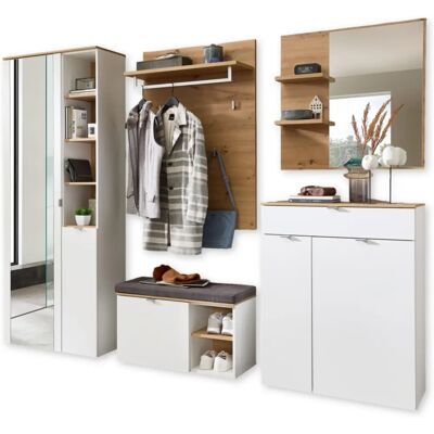 INNOSTYLE Bari Garderoben-Set - Schrank, Bank, Panel INNOSTYLE Bari Garderoben-Set - Schrank, Bank, Panel