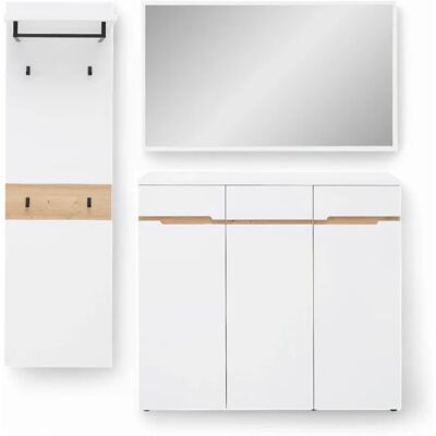 INNOSTYLE Memphis Garderoben Set, 181x190x38cm - Kastenmöbel-Sets INNOSTYLE Memphis Garderoben Set, 181x190x38cm - Kastenmöbel-Sets