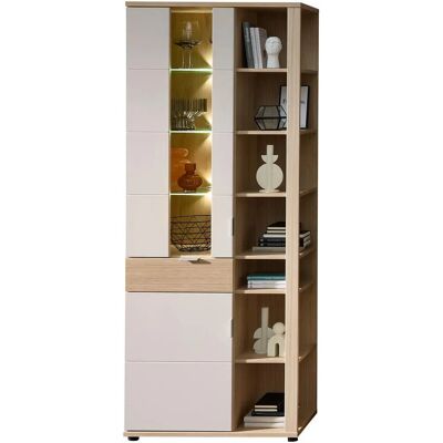 Stylife Üvegfal - Kashmir - Tölgyfa - 80/202/38 cm - Üvegfal Stylife Üvegfal - Kashmir - Tölgyfa - 80/202/38 cm - Üvegfal