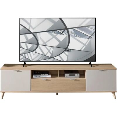 Stylife Tölgy TV-szekrény - Nagy Tároló - Modern Dizájn Stylife Tölgy TV-szekrény - Nagy Tároló - Modern Dizájn