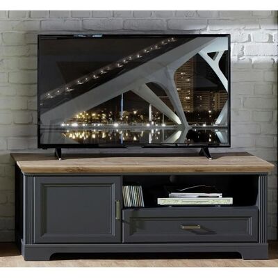 Höffner TV-Lowboard Varese - 143x54x51 cm, grau, Landhaus Höffner TV-Lowboard Varese - 143x54x51 cm, grau, Landhaus