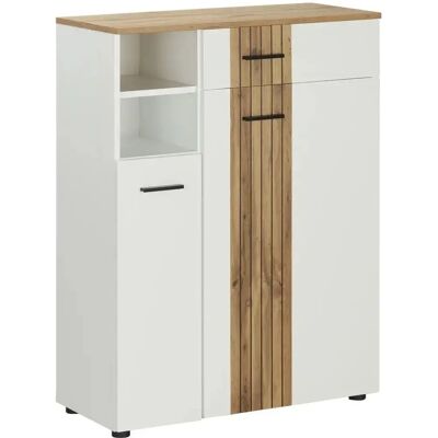 uno Schuhschrank Stripe - Softclose Türen & Schublade - 7 Böden uno Schuhschrank Stripe - Softclose Türen & Schublade - 7 Böden