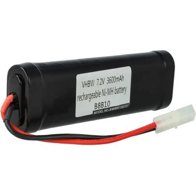 vhbw Batteria - Modellismo - 3600mAh, 7.2V, NiMH vhbw Batteria - Modellismo - 3600mAh, 7.2V, NiMH