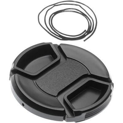 VHBW Capuchon d'objectif universel 55 mm pour appareil photo - Plastique noir VHBW Capuchon d'objectif universel 55 mm pour appareil photo - Plastique noir