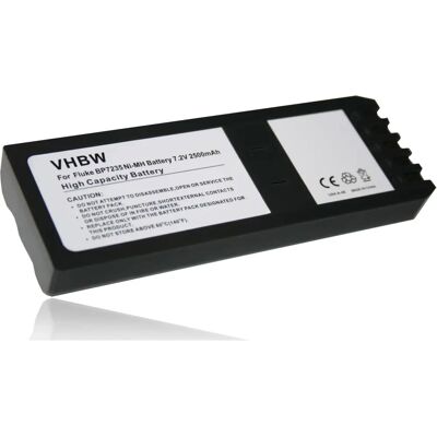 Batteria vhbw - Compatibile con Calibratore Fluke - 2500mAh - Nero Batteria vhbw - Compatibile con Calibratore Fluke - 2500mAh - Nero