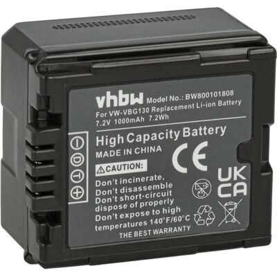 vhbw Batterie HDC-DX1, HS300, HS20, HS200 - Caméra vidéo vhbw Batterie HDC-DX1, HS300, HS20, HS200 - Caméra vidéo