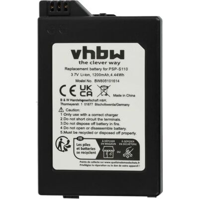 vhbw Akku für Sony PSP-3008 Spielkonsole - 1200mAh Li-ion vhbw Akku für Sony PSP-3008 Spielkonsole - 1200mAh Li-ion