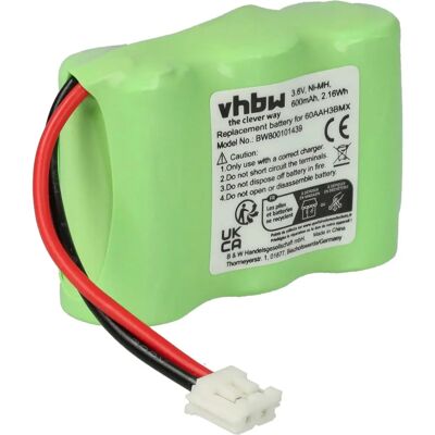 Batterie Vhbw pour Téléphone Fixe Alcatel - 600mAh, 3.6V NiMH Batterie Vhbw pour Téléphone Fixe Alcatel - 600mAh, 3.6V NiMH