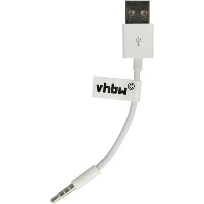 Cavo dati USB vhbw compatibile con Apple iPod Shuffle 2G, 3G - Lettore MP3 Cavo dati USB vhbw compatibile con Apple iPod Shuffle 2G, 3G - Lettore MP3