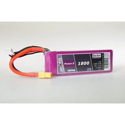 Hacker 1800mAh 2S LiPo RC Akku - Akku Pack Hacker 1800mAh 2S LiPo RC Akku - Akku Pack