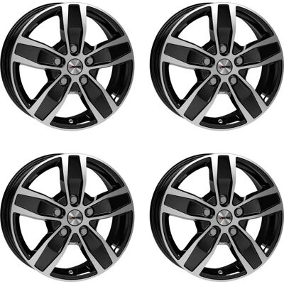 Autec Quantro Schwarz 7.5x18 ET 45 5/160 Alufelge Autec Quantro Schwarz 7.5x18 ET 45 5/160 Alufelge